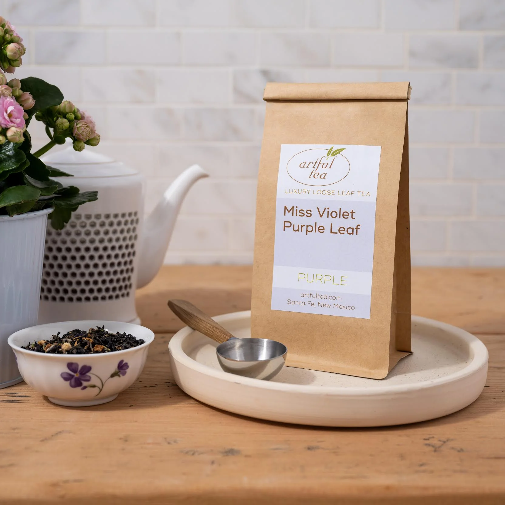 Miss Violet Purple Leaf Tea - Image 2