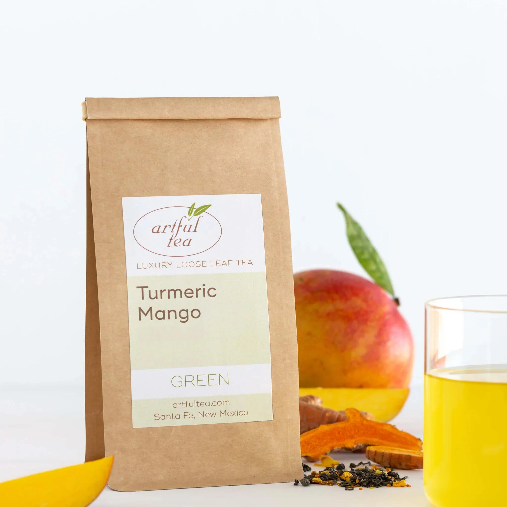 Turmeric Mango Green Tea - Image 2